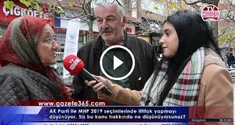 AK Parti ile MHP 2019 seçimlerinde ittifak yapmayı düşünüyor. Bu konu hakkında ne düşünüyorsunuz?