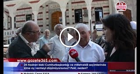 Beykoz'da halk 24 Haziran için ne dedi? (Erdoğan, İnce, Akşener, Demirtaş, Karamo...