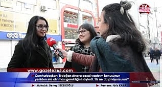 Cumhurbaşkanı Erdoğan'ın zina çıkışı hakkında vatandaş ne diyor? Ceza olmalı mı?