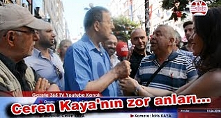 Gazete 365 TV ekibi yine AK Parti ve CHP'liler arasında kaldı: Kalabalığın arasına daldı...
