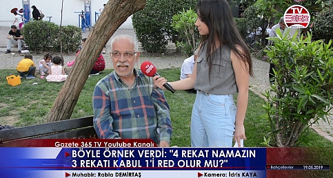 Seçmenin 31 Mart tepkisi: "4 rekat namazın 3 rekatı kabul 1'i red olur mu?"