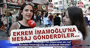 Sizce Ekrem İmamoğlu'nun başarısının sırrı ne? Buradan ona ne söylemek istersiniz?(Bahçelievler)